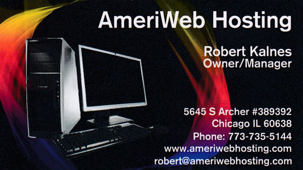 AmeriWeb Hosting provides hosting, design and marketing services. Call or email for a free catalog.
